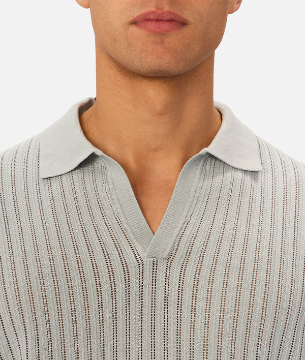 INDUSTRIE -  The Poolside Polo - Turquoise