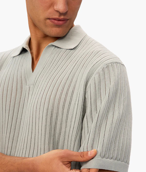 INDUSTRIE -  The Poolside Polo - Turquoise