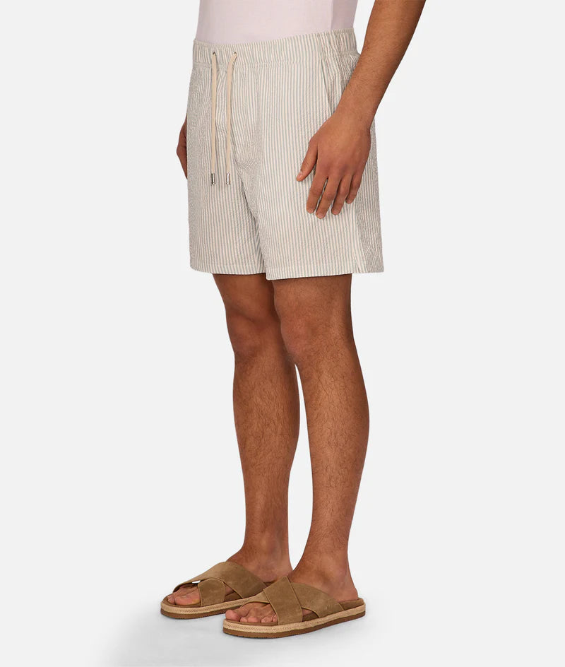 INDUSTRIE - The Coressia Swim Short - Sky/White