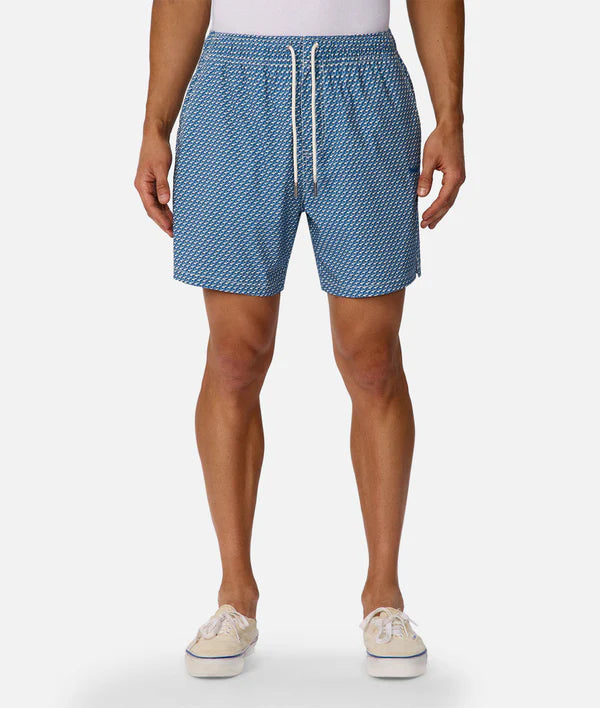 INDUSTRIE - The Cayman Swim Short - Blue Combo