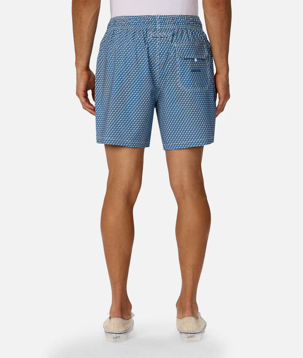 INDUSTRIE - The Cayman Swim Short - Blue Combo
