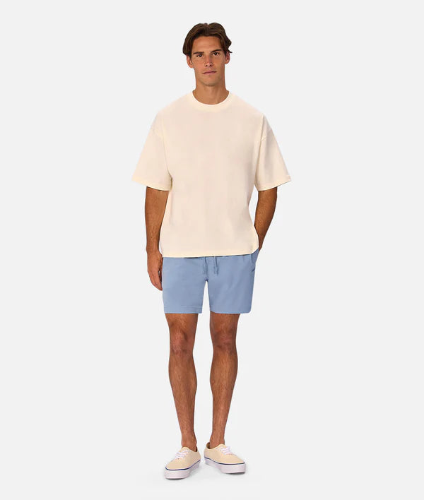 INDUSTRIE - The New Seersucker Swim Short - Tropez Blue