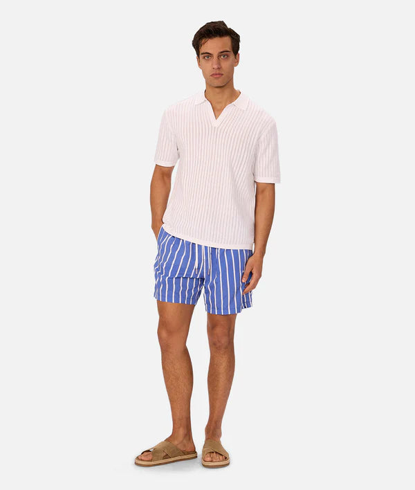 INDUSTRIE - The Duke Swim Short - Royal White