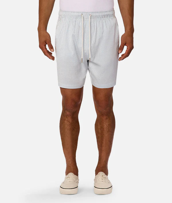 INDUSTRIE - The Cornell Swim Short - Blue Cream