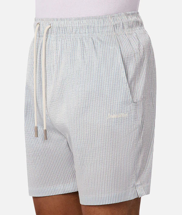INDUSTRIE - The Cornell Swim Short - Blue Cream