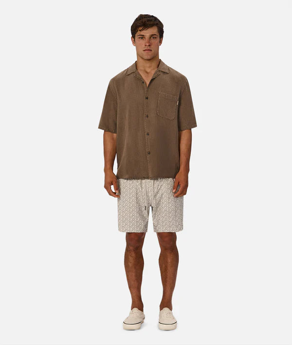 INDUSTRIE - The Montego Swim Short - Sage Combo