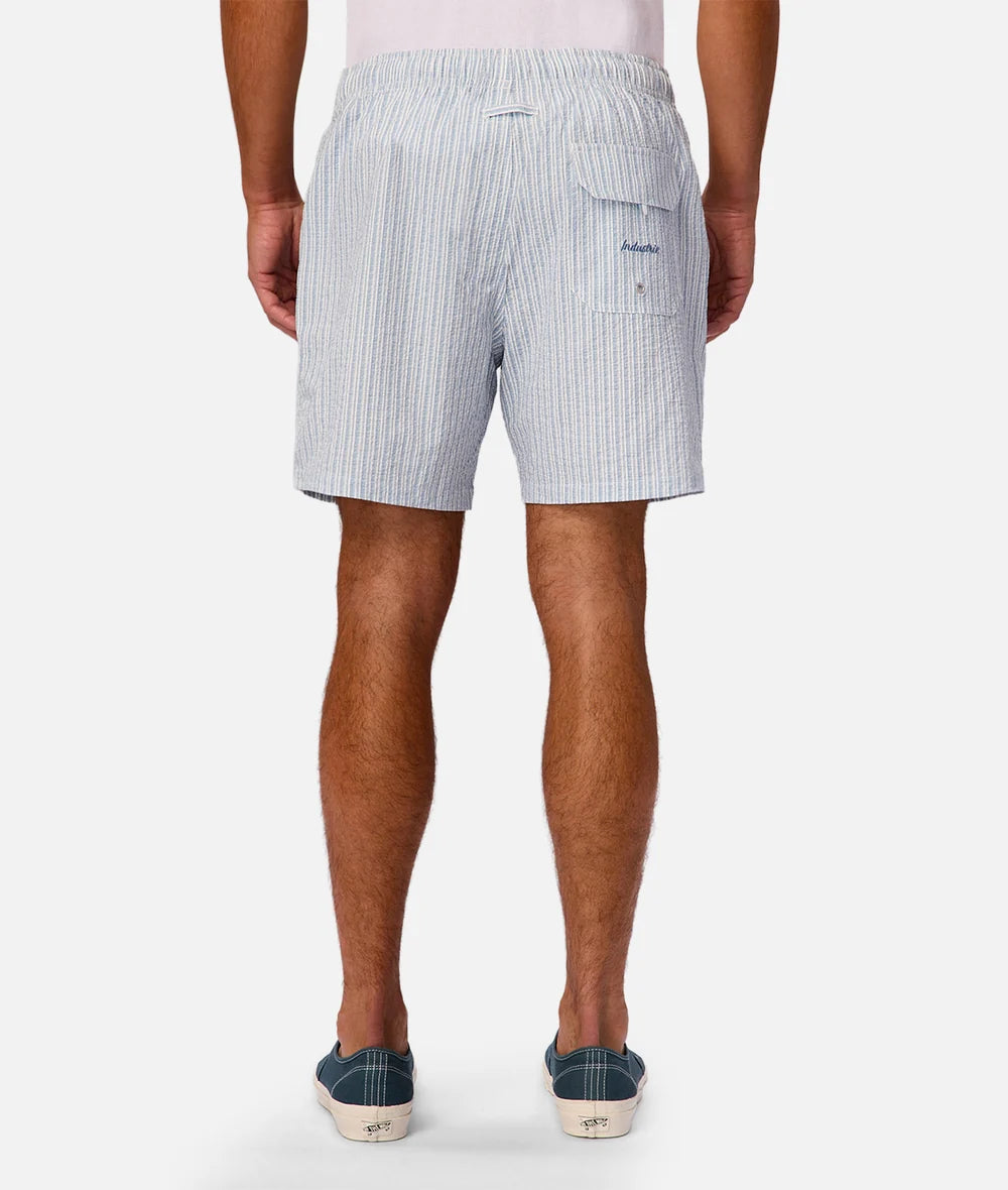 INDUSTRIE - The Escala Swim Short - Blue Cream