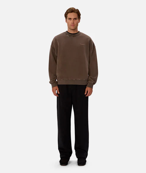 INDUSTRIE - The New Del Sur Washed Sweat - Mocha
