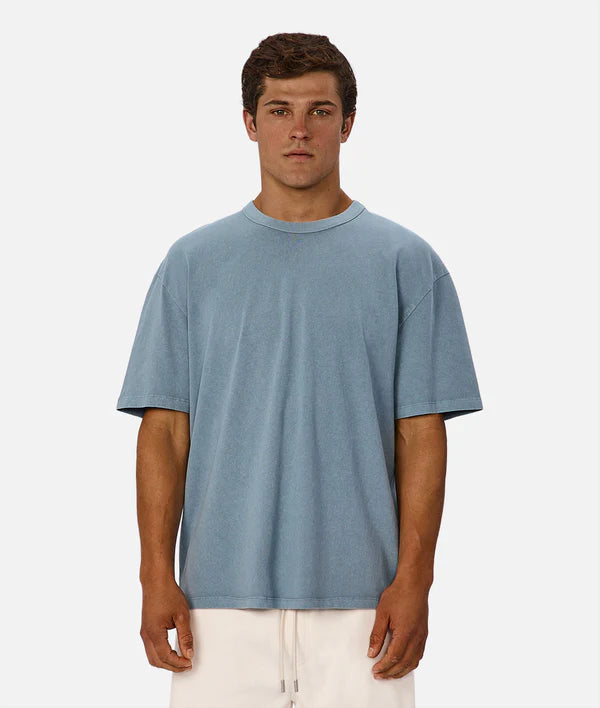 INDUSTRIE - The Del Sur Tee - Dark Agean