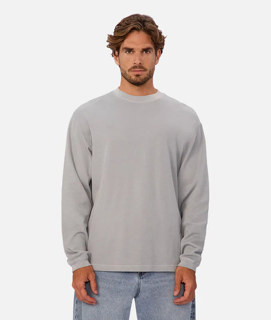 INDUSTIRE - The Marlon L/S Tee - Airforce