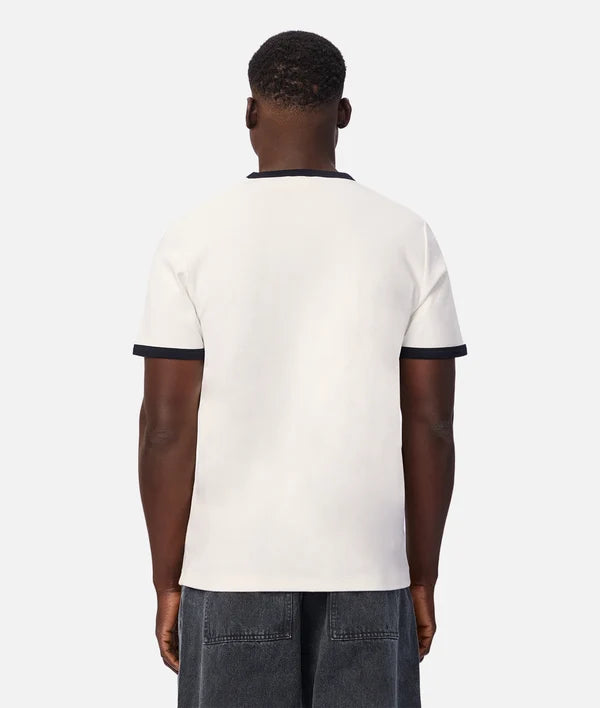 INDUSTRIE -  The Ringer Tee - CREAM/NAVY