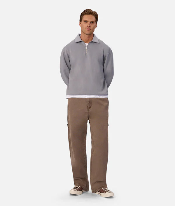 INDUSTRIE - The Stockbridge Track Top - Quarry