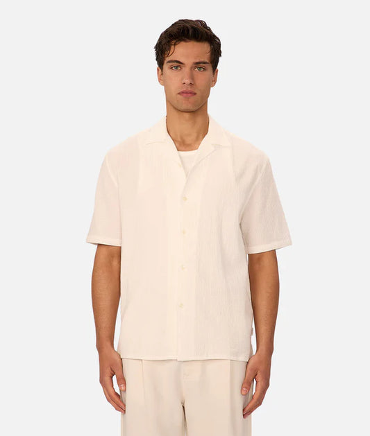 INDUSTRIE - The Canyon Short Sleeve Shirt - Winter White