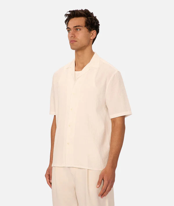 INDUSTRIE - The Canyon Short Sleeve Shirt - Winter White