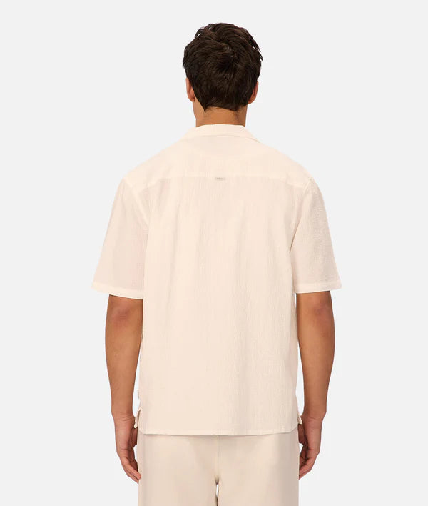 INDUSTRIE - The Canyon Short Sleeve Shirt - Winter White