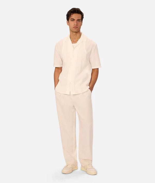 INDUSTRIE - The Canyon Short Sleeve Shirt - Winter White