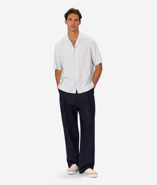 INDUSTRIE - The Andreas Short Sleeve Shirt - Bleach