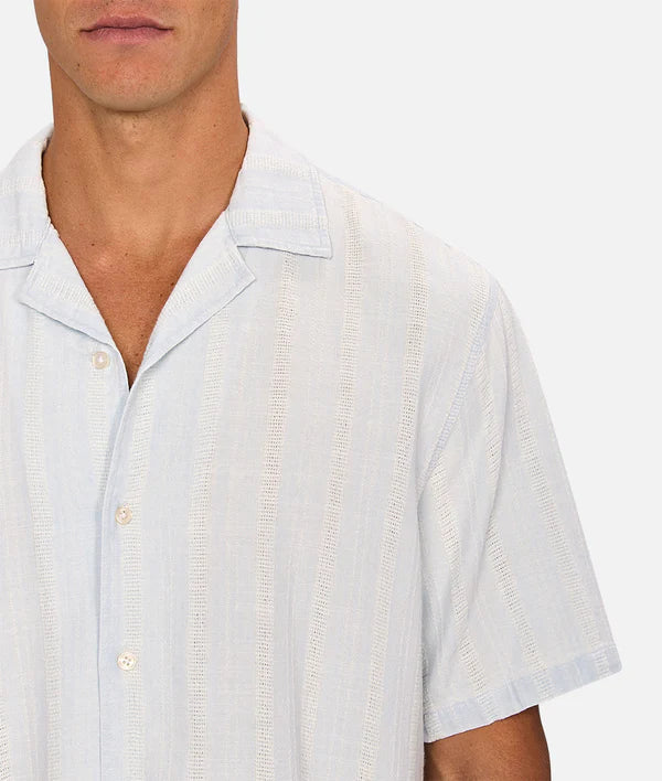INDUSTRIE - The Andreas Short Sleeve Shirt - Bleach