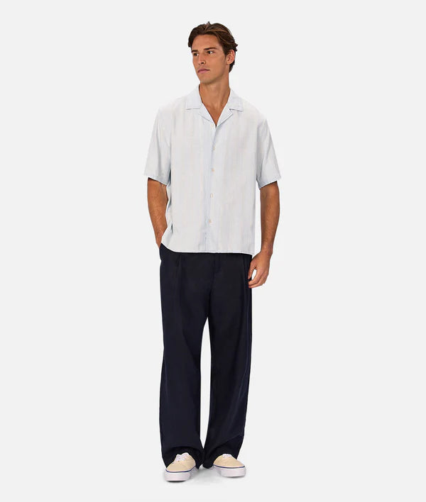 INDUSTRIE - The Andreas Short Sleeve Shirt - Bleach