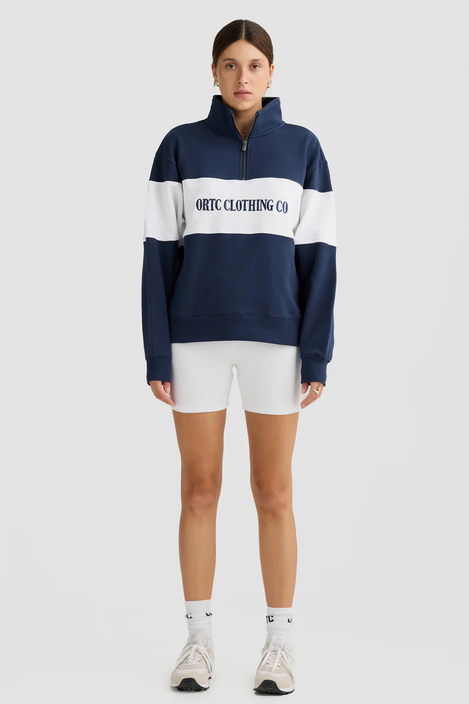 ORTC - Classic Logo Quarter Zip - NAVY