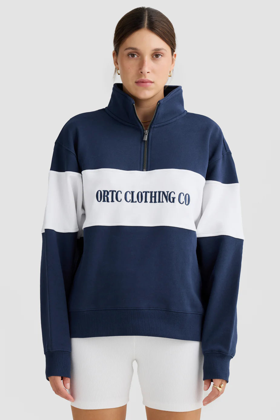 ORTC - Classic Logo Quarter Zip - NAVY
