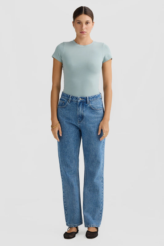 ORTC Evie Fitted T Shirt Seafoam