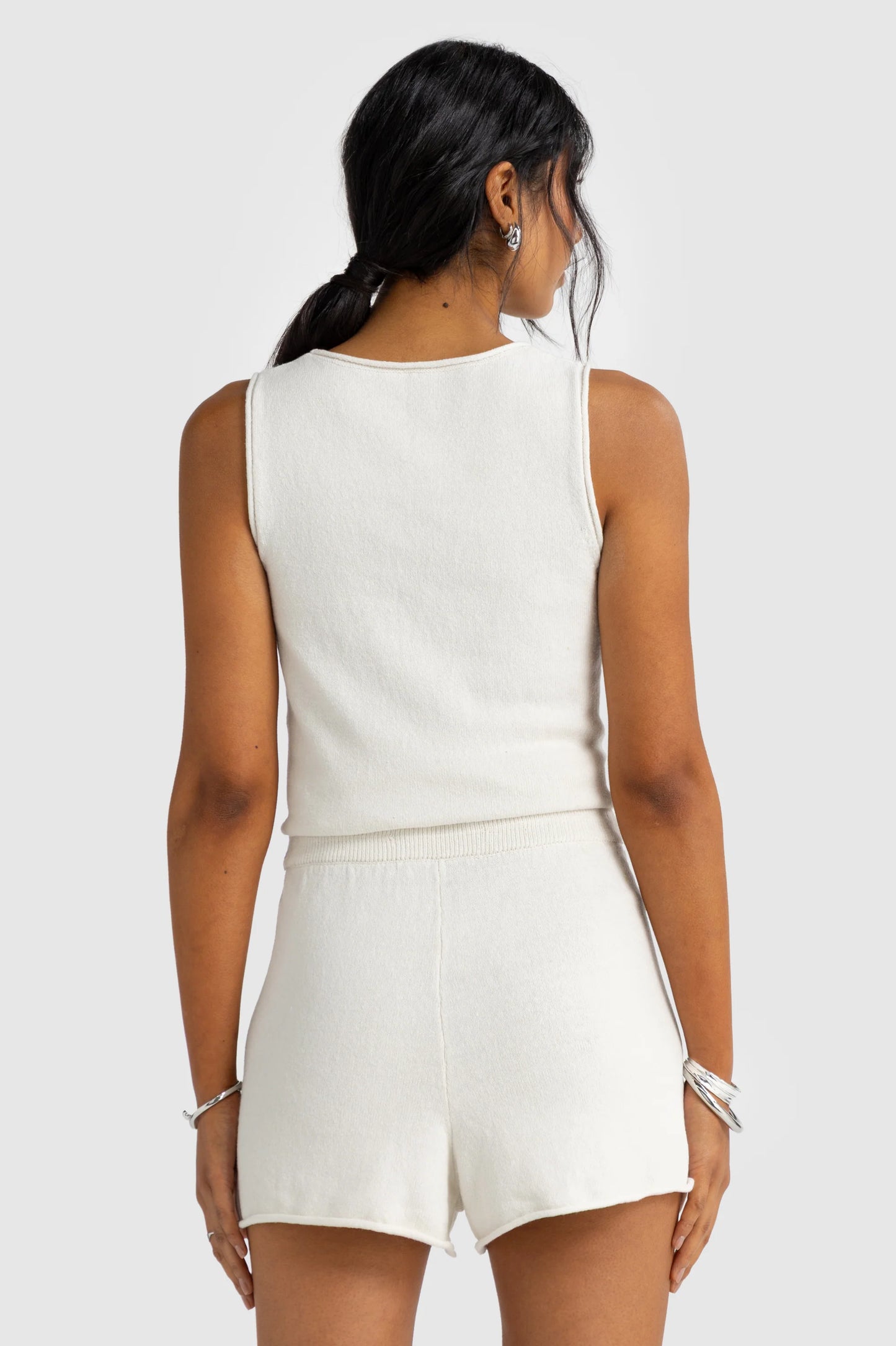 ORTC - Holly Knit Shorts Chalk