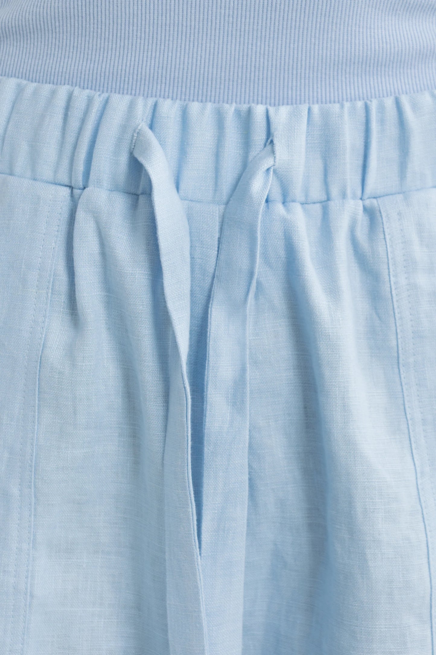 ORTC - Luna Linen Shorts - Powder Blue