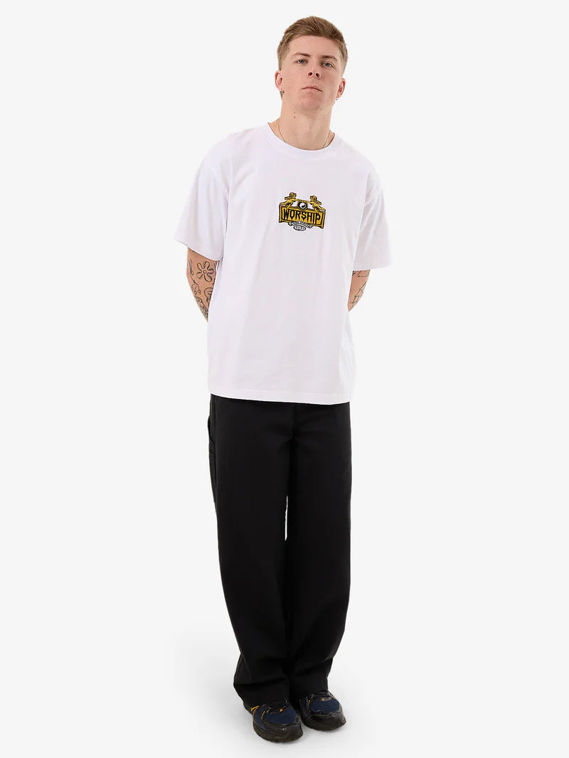 WORSHIP - Lavish Tee - WHITE