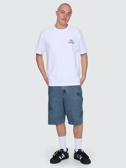 WORSHIP - Scratch Tee - White