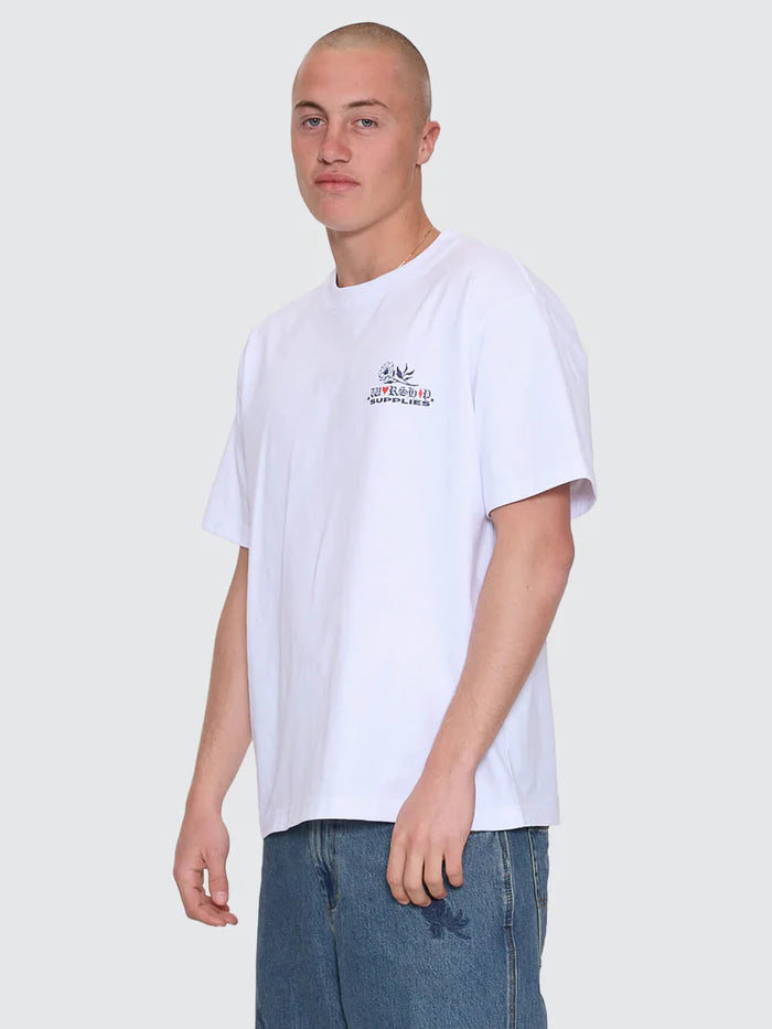 WORSHIP - Scratch Tee - White