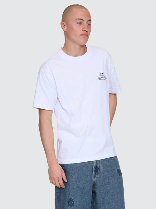 WORSHIP - Scratch Tee - White