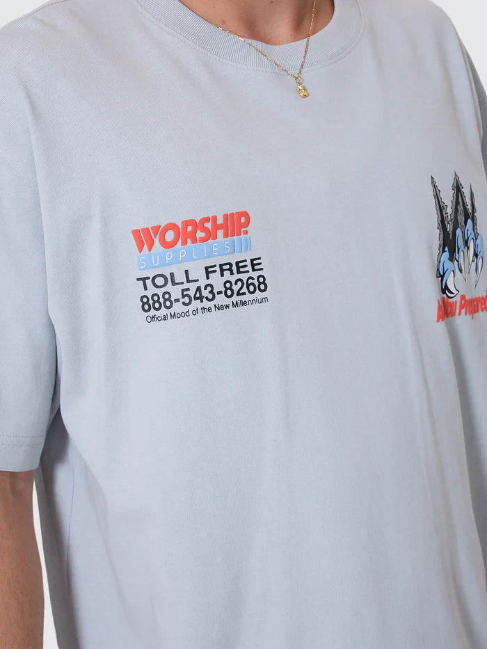 WORSHIP - Preperation Tee - Luna Grey