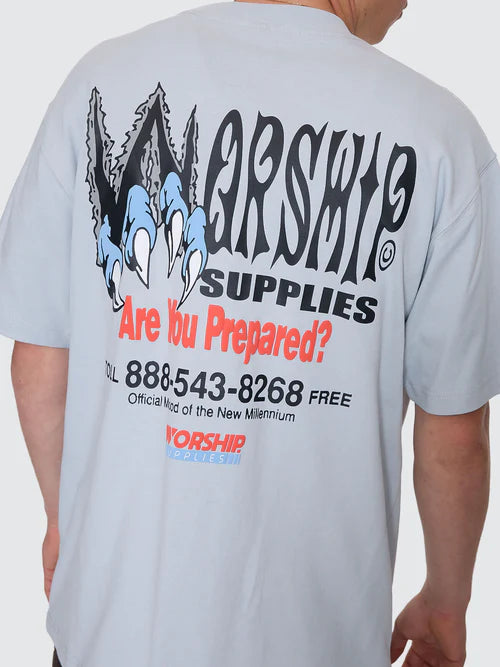 WORSHIP - Preperation Tee - Luna Grey
