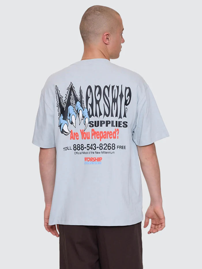 WORSHIP - Preperation Tee - Luna Grey