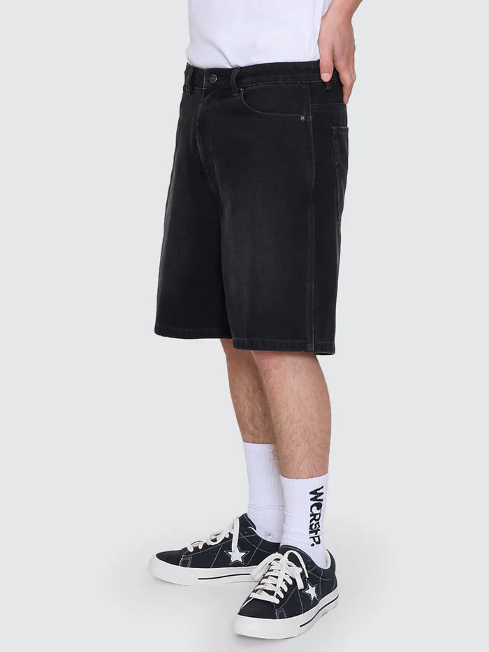 WORSHIP - On Leave Carpenter Jean Short - Raven