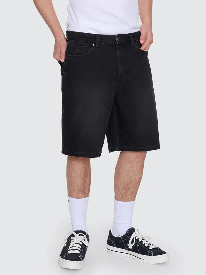 WORSHIP - On Leave Carpenter Jean Short - Raven