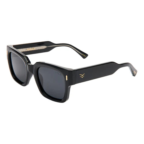 I-SEA EYEWEAR - Parker BLACK / SMOKE POLARISED LENS