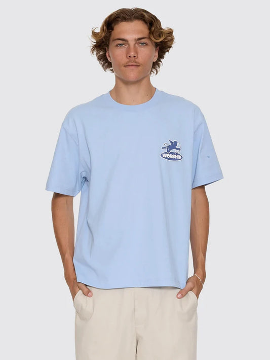 WORSHIP - Shadow Cherub Tee - DREAM BLUE