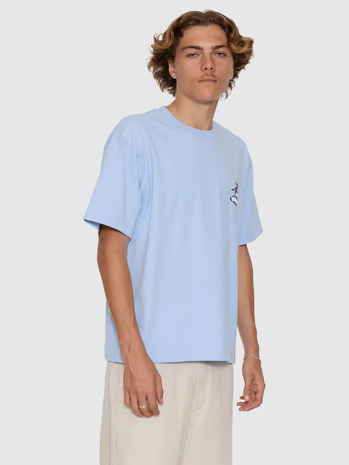 WORSHIP - Shadow Cherub Tee - DREAM BLUE