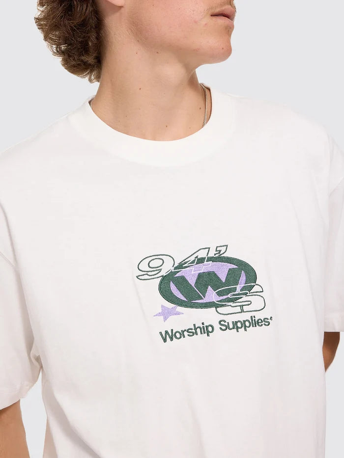 WORSHIP - Topper Tee - COCONUT MILK
