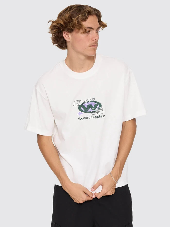 WORSHIP - Topper Tee - COCONUT MILK