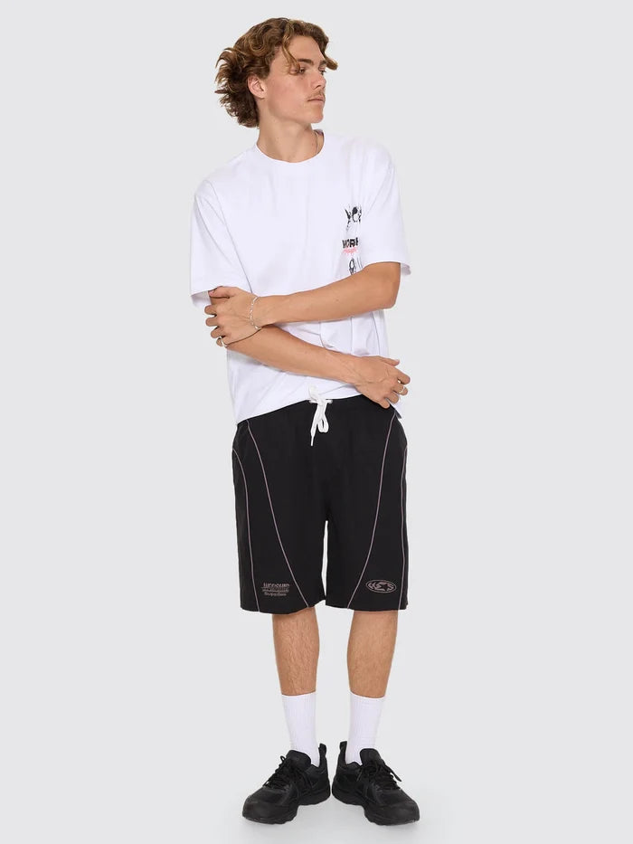 WORSHIP - Toll Free Elastic Swim Short - BLACK