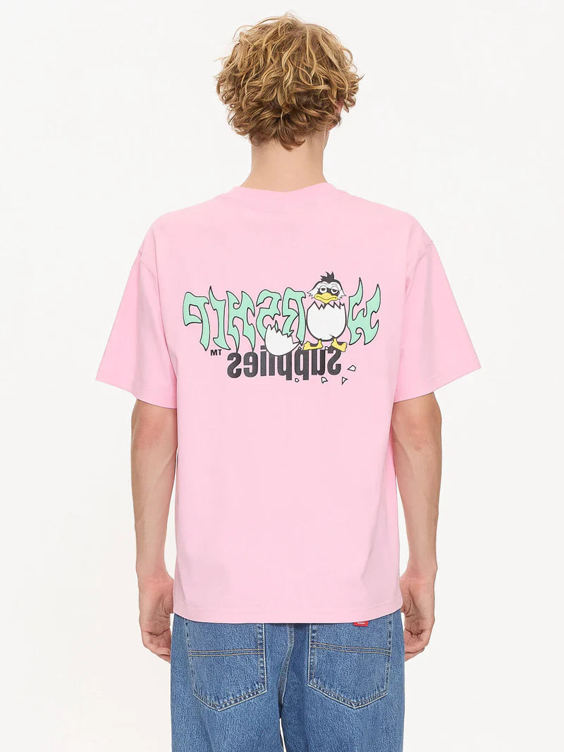 WORSHIP - Scrambled Tee - Flamingo Mens