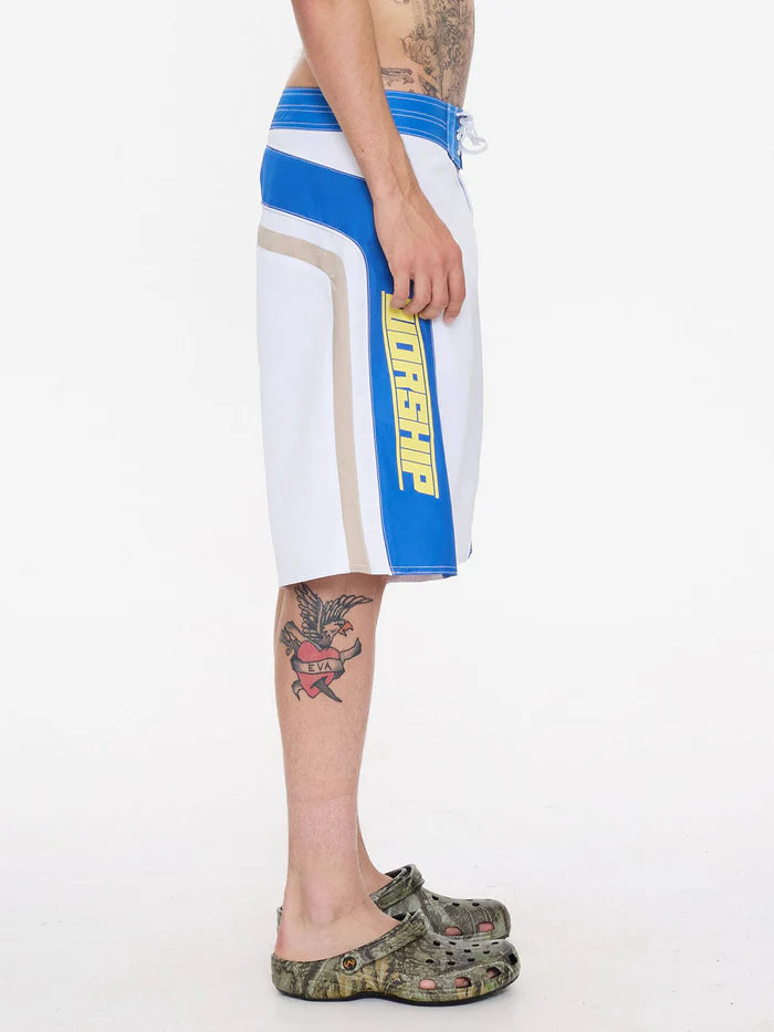 WORSHIP - Crusty Long Boardshort - White