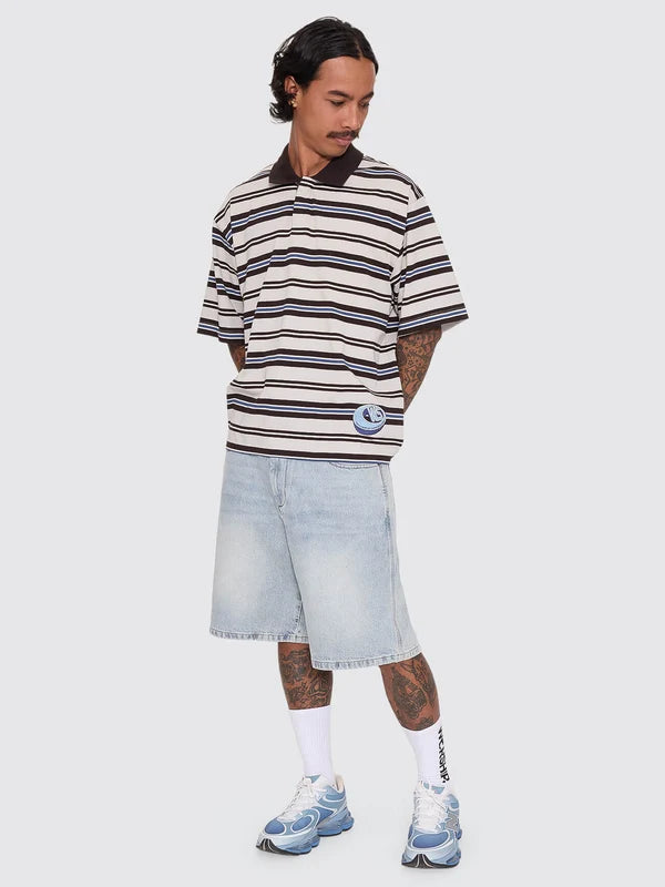 WORSHIP - Dimension Short Sleeve Golf Polo - MOONSTRUCK