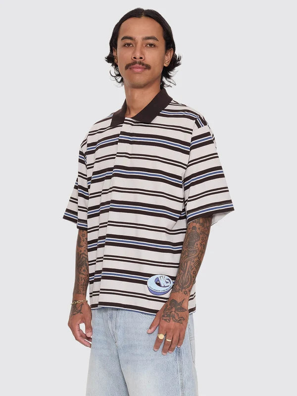 WORSHIP - Dimension Short Sleeve Golf Polo - MOONSTRUCK