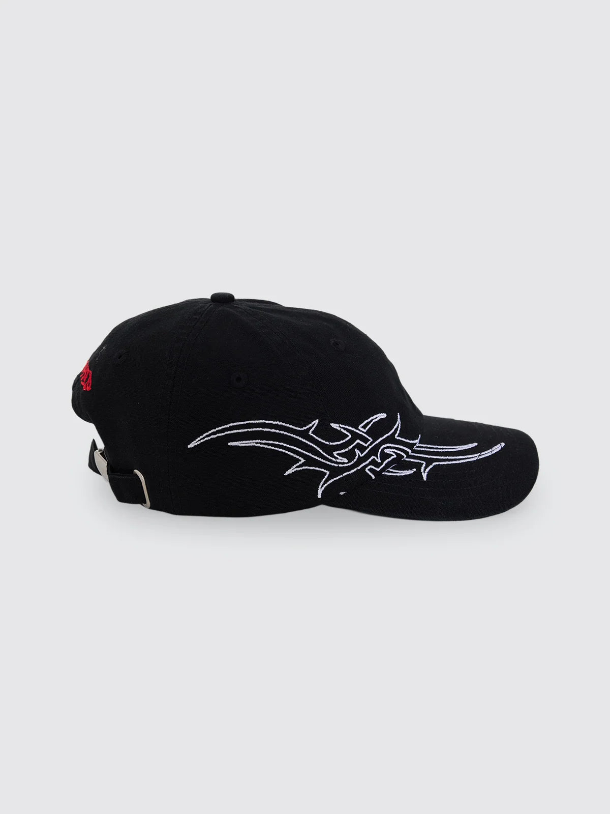 WORSHIP - PITTED 6 PANEL HAT - BLACK