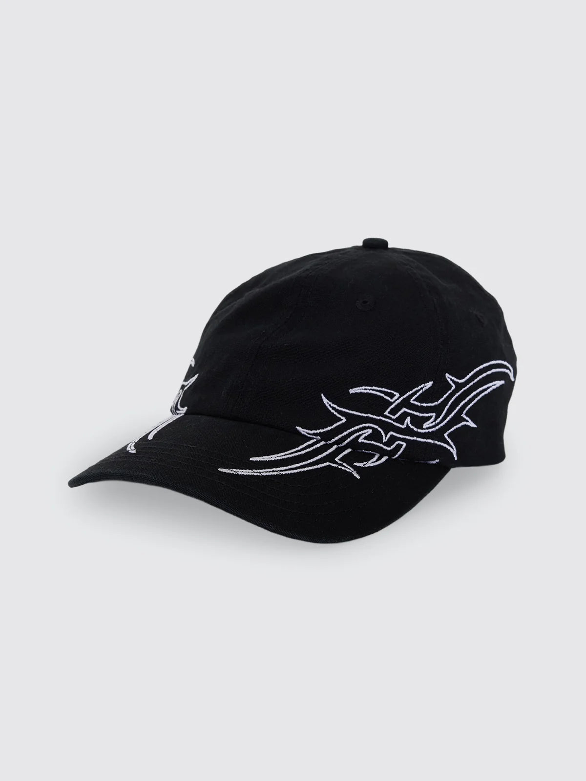 WORSHIP - PITTED 6 PANEL HAT - BLACK