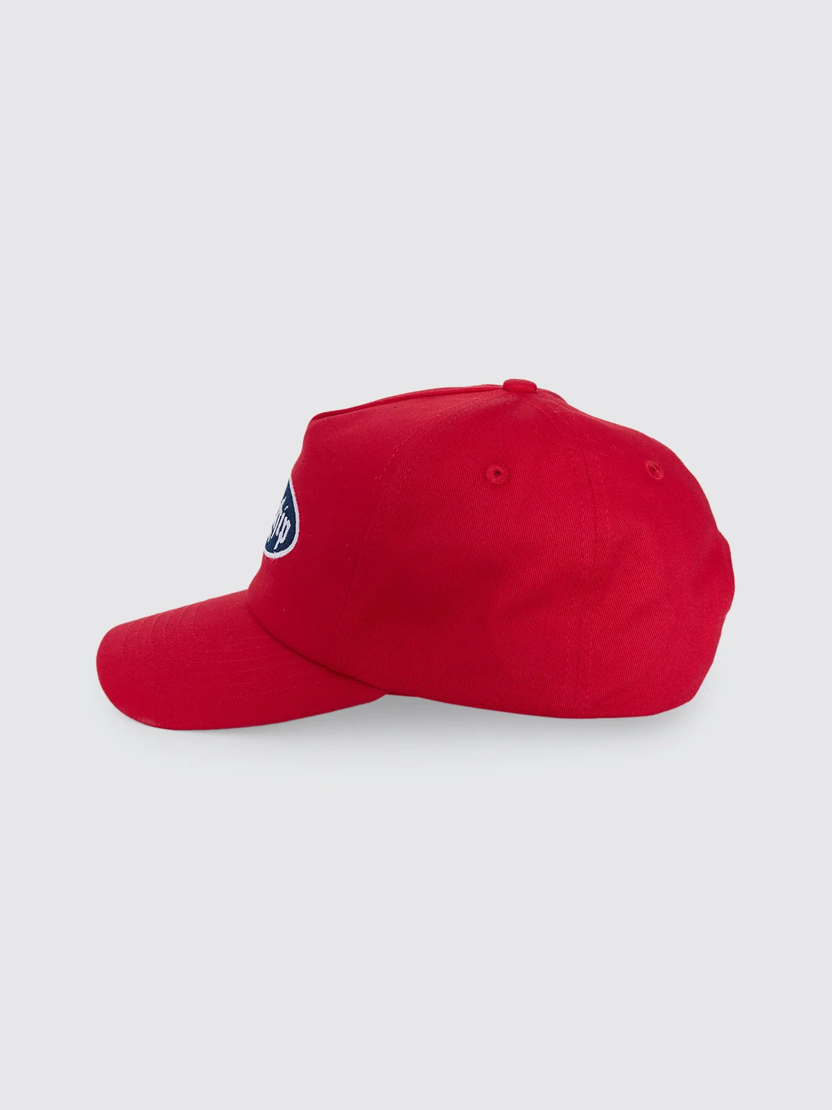 WORSHIP - RISE 5 PANEL HAT - RED